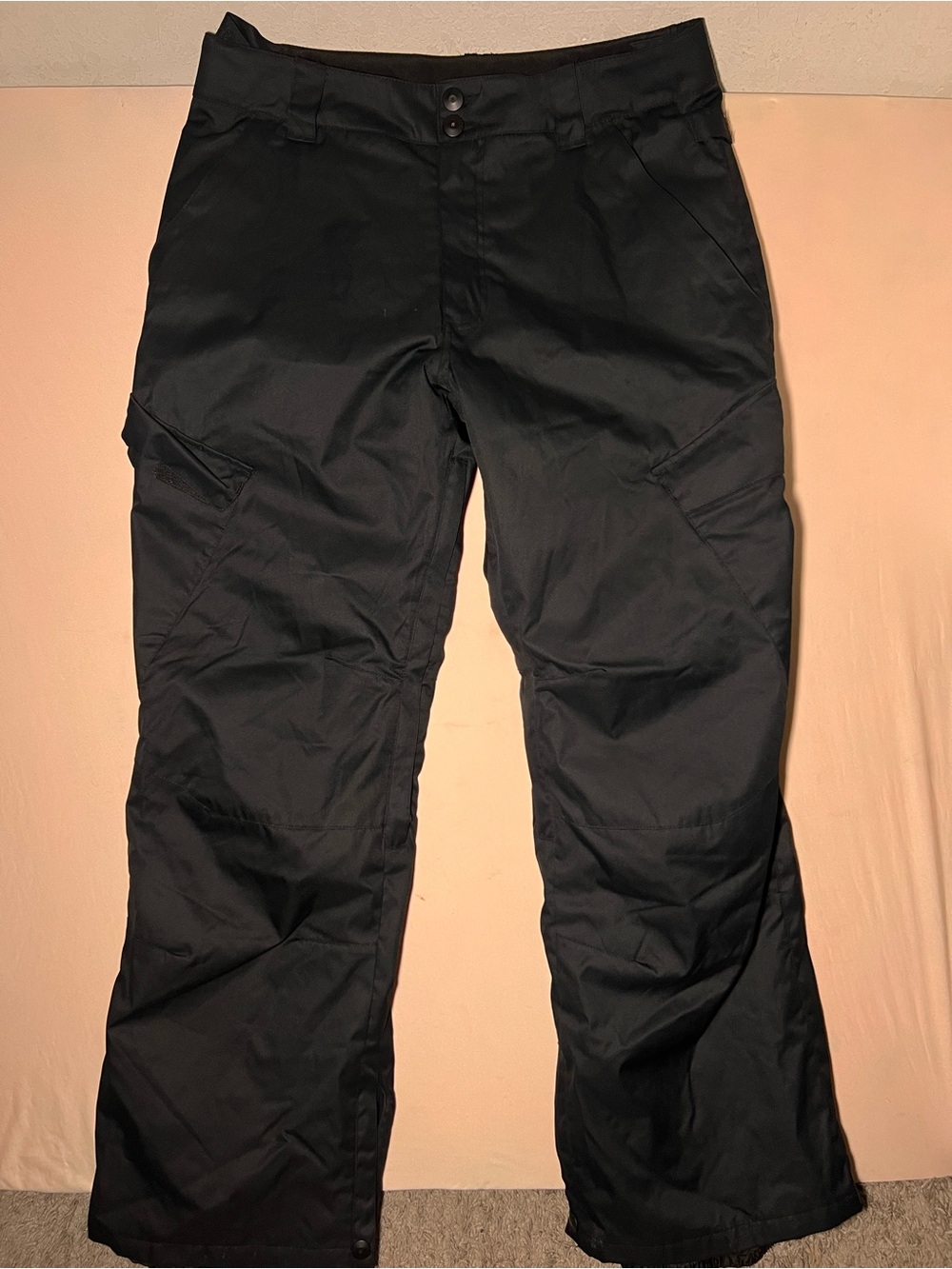 DC Men's Black Cargo Snow Pants